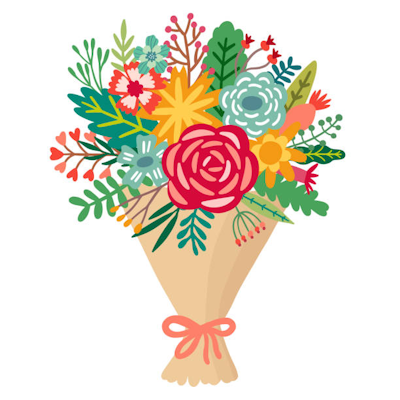 Product Image - Florist Design - Fresh Flower Wrap Up