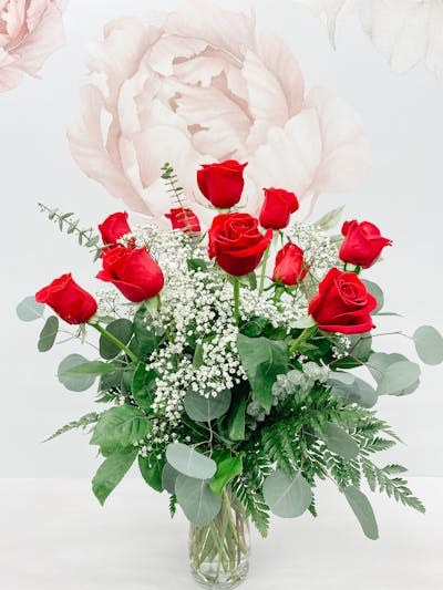 Product Image - Dozen Red Roses Vased