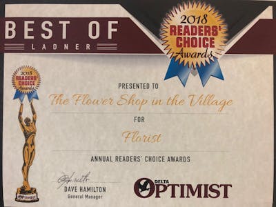 Card Image - The Flower Shop in the Village