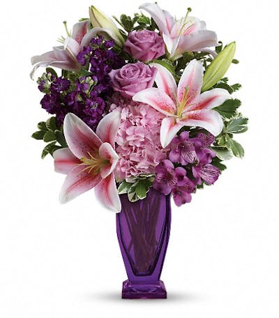 Product Image - Teleflora's Blushing Violet Bouquet