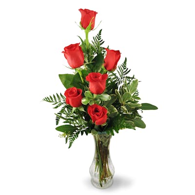 Product Image - Six Red Roses