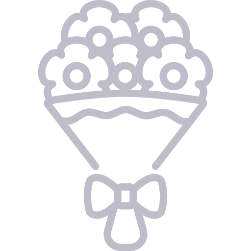 custom bouquet icon
